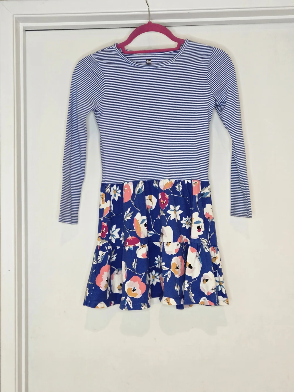 Tea Collection Girls Teared Skirted Twirl Dress, Size 10